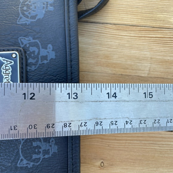 Loungefly Aggretsuko Black and Yellow Tote - Picture 9 of 12